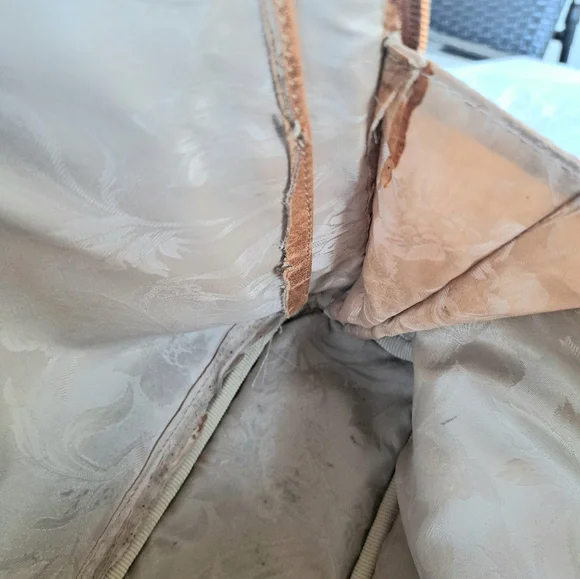 Tangaroa By Terrida Leopard Print Bag with Orange Accents. - Picture 14 of 16